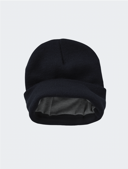 S77 Jersey Lined Beanie (Black)