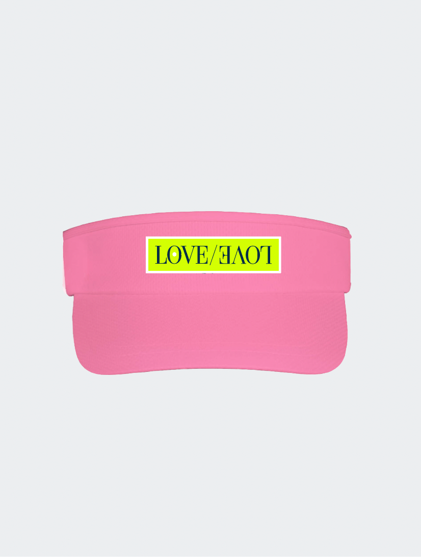 "LOVE/LOVE" Patch Mesh Visor