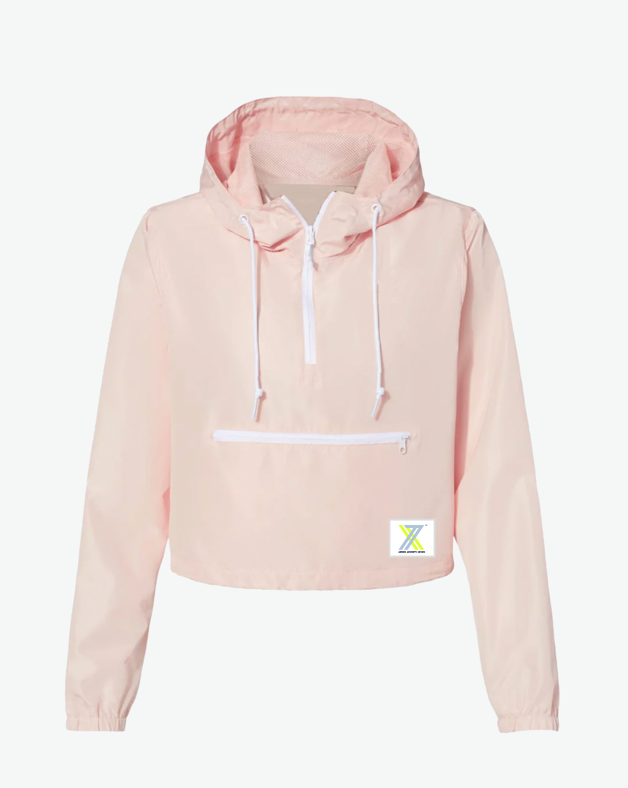 "Ad In" Cropped Team Windbreaker