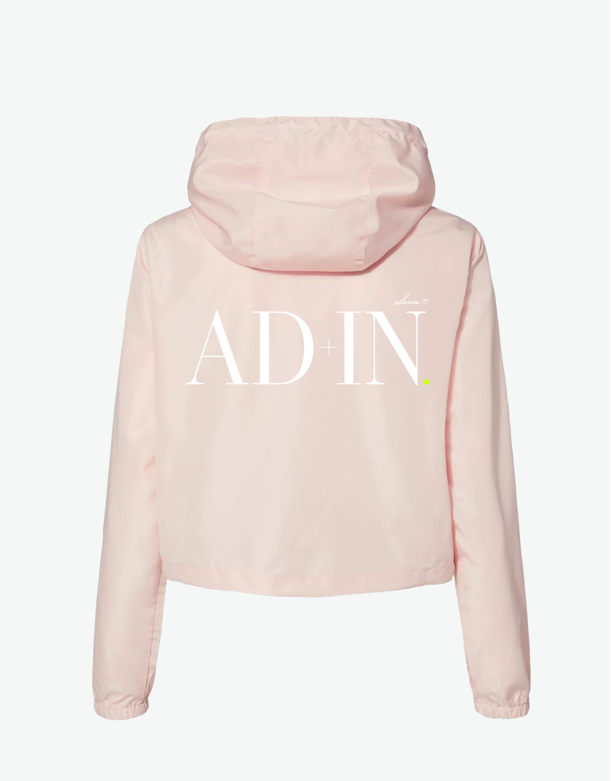 "Ad In" Cropped Team Windbreaker