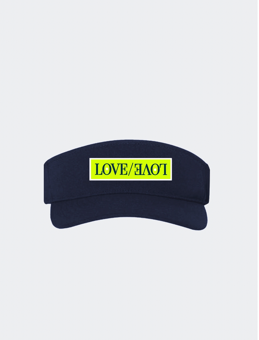 "LOVE/LOVE" Patch Performance Visor