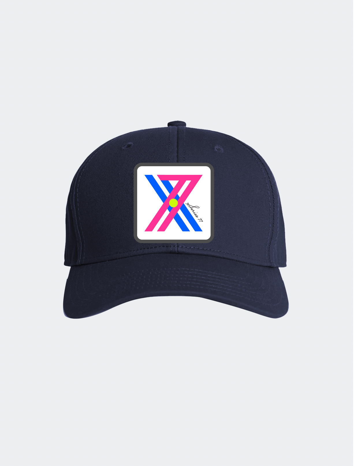 S77 Logo Classic (Navy and Bone)