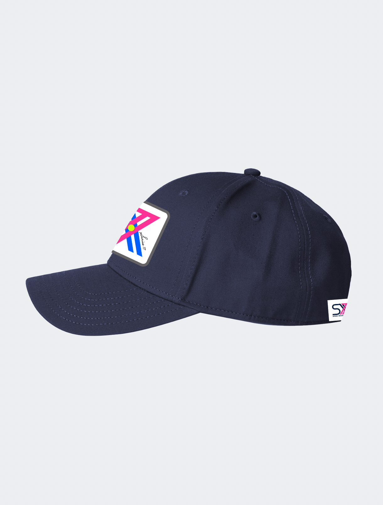 S77 Logo Classic (Navy and Bone)