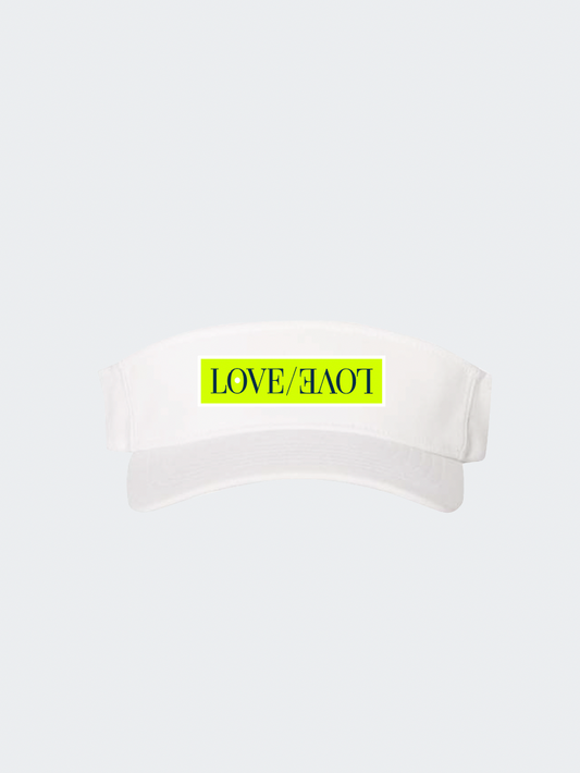 "LOVE/LOVE" Patch Performance Visor