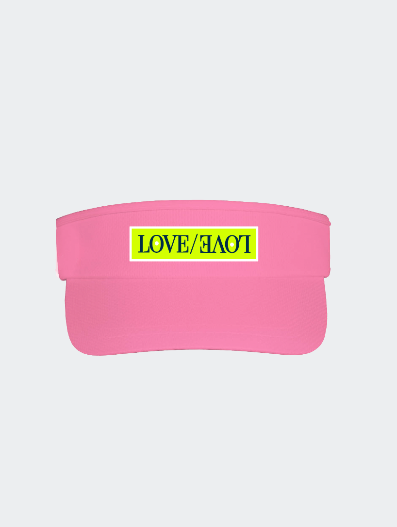 "LOVE/LOVE" Patch Mesh Visor