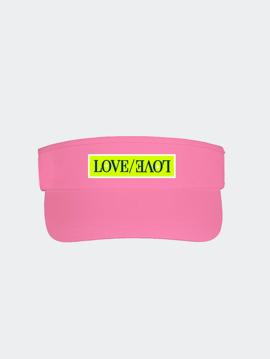"LOVE/LOVE" Patch Mesh Visor