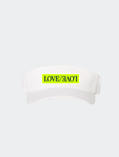"LOVE/LOVE" Patch Performance Visor