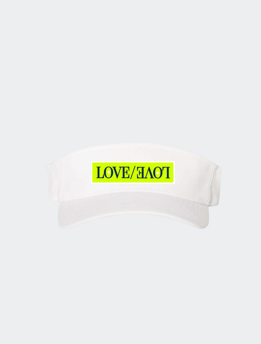 "LOVE/LOVE" Patch Performance Visor