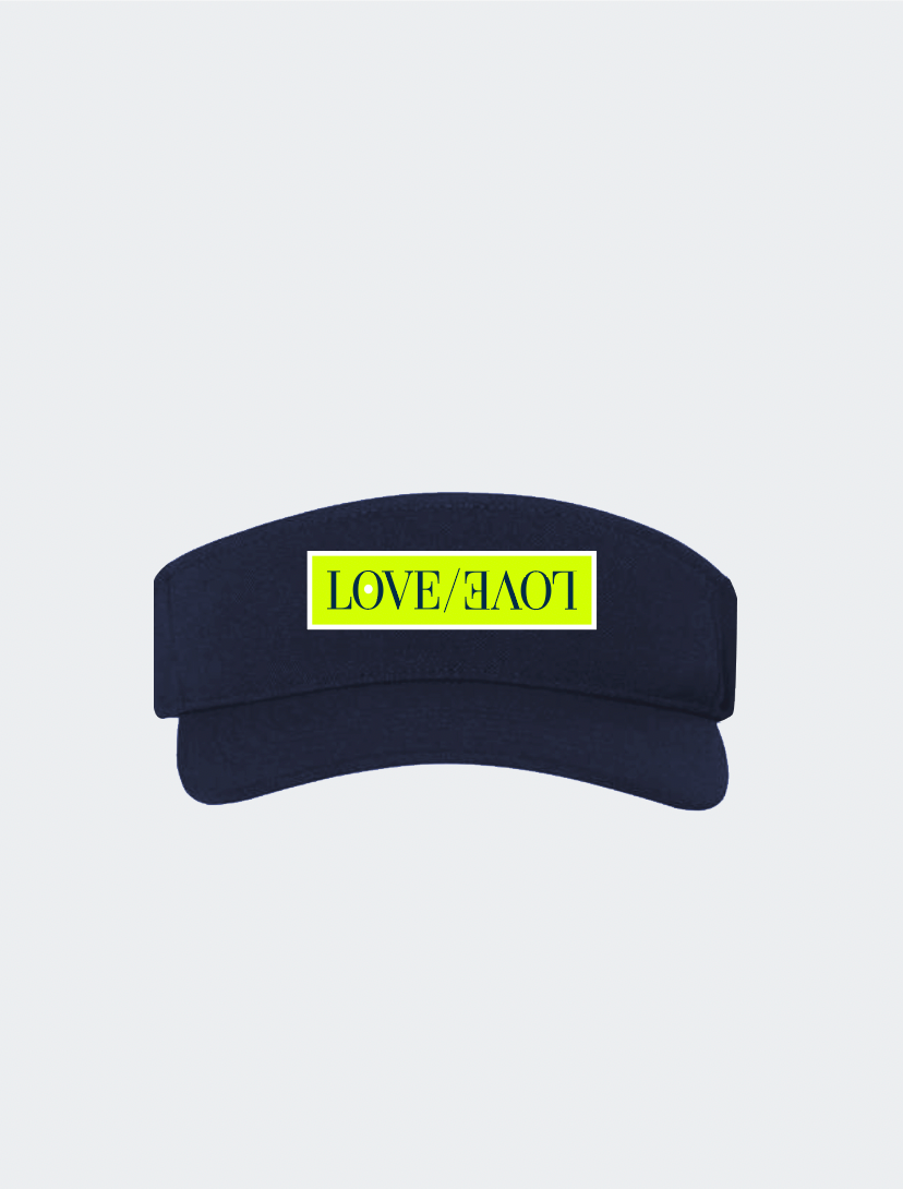 "LOVE/LOVE" Patch Performance Visor