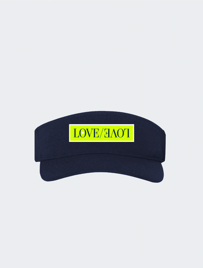 "LOVE/LOVE" Patch Performance Visor