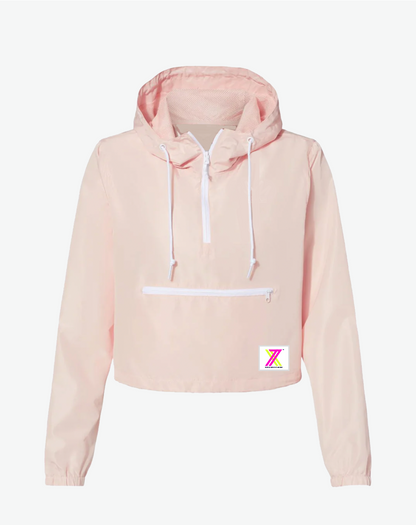 "Ad In"  Cropped Team Windbreaker