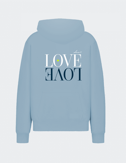 Fall 2025 "Love Love" Lightweight Zip Hoodie